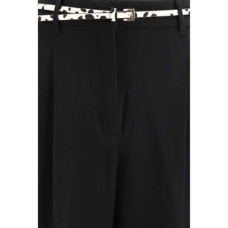 Max Mara Black Triacetate Top