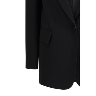 Max Mara Black Triacetate Blazer