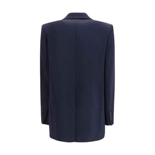 Max Mara Blue Triacetate Blazer