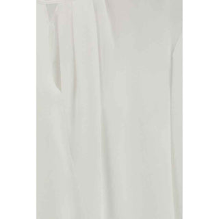 Max Mara White Triacetate Blouse