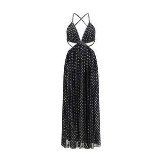 Zimmermann Black Viscose Long Dress