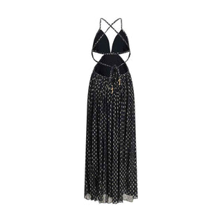 Zimmermann Black Viscose Long Dress