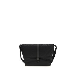 Ferragamo Black Nylon Shoulder Bag