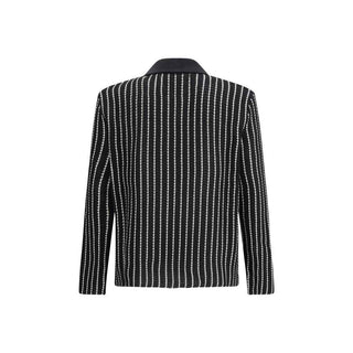 Jil Sander Black Cotton Cardigan