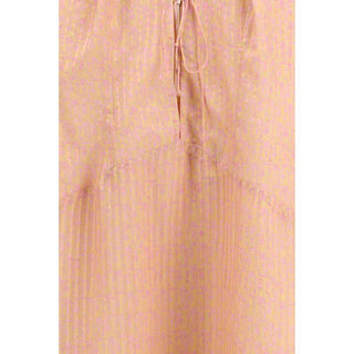 Kristina Ti Multicolor Silk Casual Dress