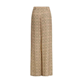 Kristina Ti Multicolor Viscose Casual Pants