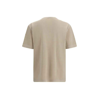 Moncler Beige Cotton T-Shirt