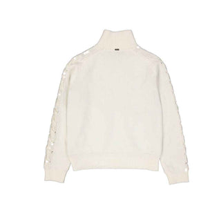 Herno White Cashmere Cardigan
