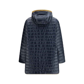 Herno Blue Polyamide Coat