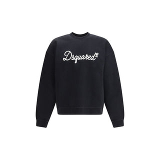 Dsquared² Black Cotton Sweatshirt