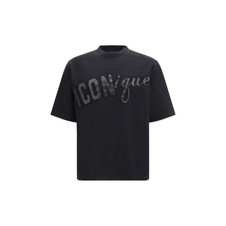 Dsquared² Black Cotton T-Shirt