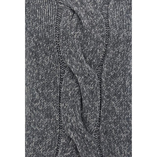 Brunello Cucinelli Gray Cashmere Sweater