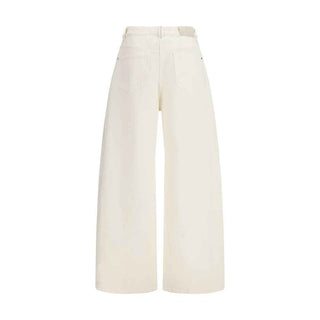 Brunello Cucinelli Beige Cotton Pants