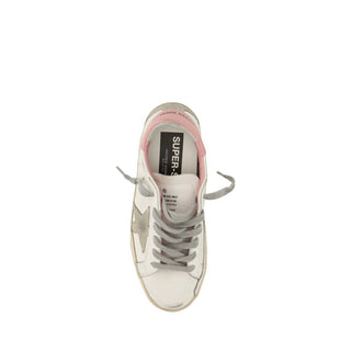 Golden Goose White Calf Leather Bos Taurus Sneakers
