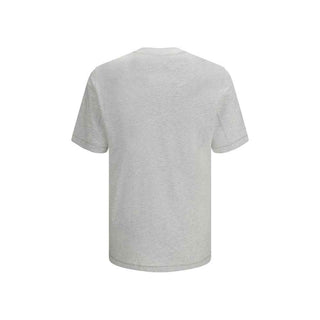 Brunello Cucinelli Gray Cotton T-Shirt