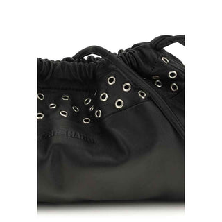 Pierre Hardy Black Calf Leather Bos Taurus Clutch Bag