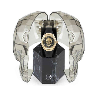 Philipp Plein Black Synthetic Dress Watch