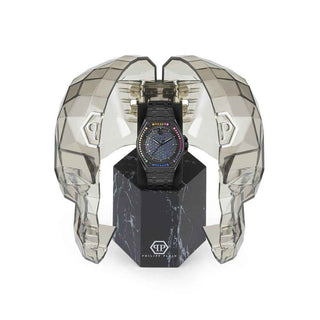 Philipp Plein Black Stainless Steel Dress Watch