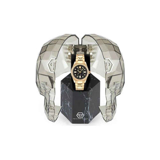 Philipp Plein Gold Stainless Steel Dress Watch