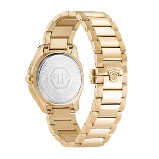 Philipp Plein Gold Stainless Steel Dress Watch