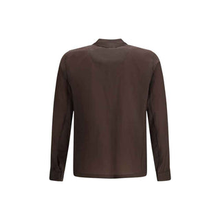 Herno Brown Polyamide Dress Shirt
