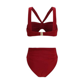 Zimmermann Bordeaux Polyester Bikini
