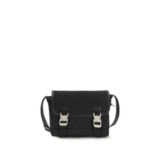 Gucci Black Fabric Shoulder Bag