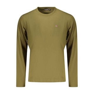 Napapijri Verde Cotton Male T-Shirt