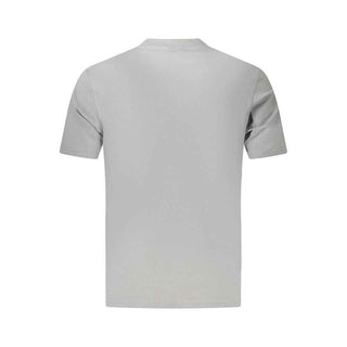Napapijri Grigio Cotton Men T-Shirt