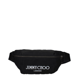 Jimmy Choo Black Fabric Backpack
