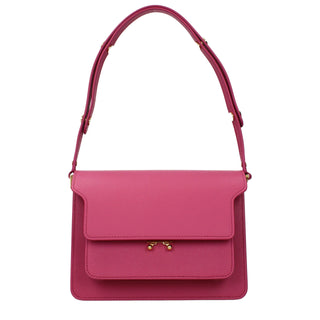 Marni Pink Leather Shoulder Bag