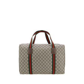 Gucci Brown Polyethylene Luggage And Travel
