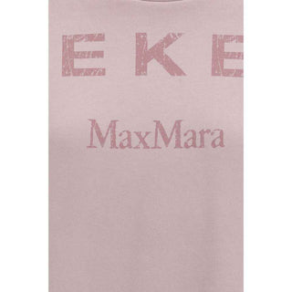 Max Mara Purple Cotton Sweatshirt