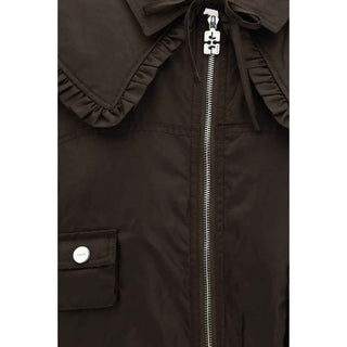 Ganni Bicolor Polyamide Bomber