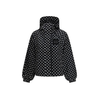 Ganni Black Recycled Polyamide Shell Jacket