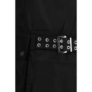 Ganni Black Recycled Polyamide Casual Dress