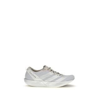 Y-3 Gray Fabric Athletic Sneakers