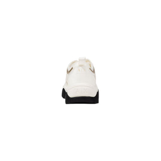 Armani Exchange White Polyester Athletic Sneakers