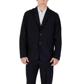 Armani Exchange Black Lyocell Blazer
