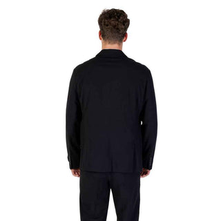 Armani Exchange Black Lyocell Blazer