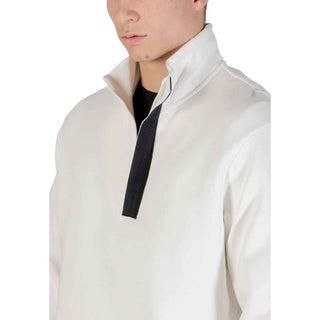 Armani Exchange Cream Cotton Sweatshirt