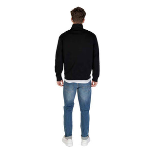 Armani Exchange Black Cotton Sweatshirt