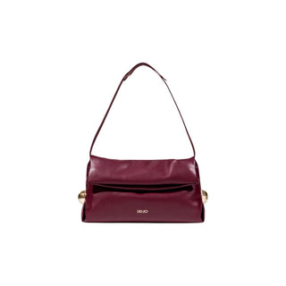 Liu Jo Bordeaux Polyethylene Clutch Bag