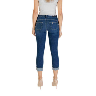Liu Jo Blue Cotton Mom Jeans