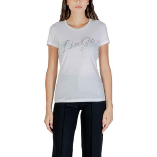 Liu Jo Bicolor Cotton T-Shirt