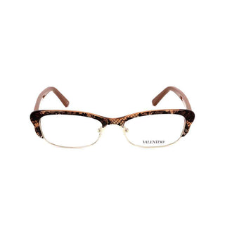 Valentino Brown Metal Glasses (Frames)