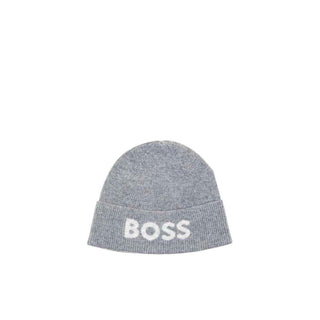 Hugo Boss Gray Recycled Polyamide Cap (Baseball Hat)