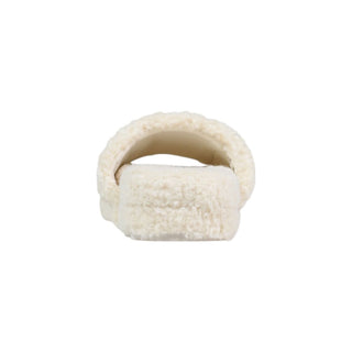 Ralph Lauren Cream Textile Slippers