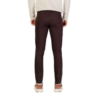 Borghese Brown Cotton Skinny Pants
