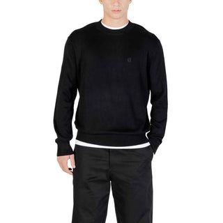 Armani Exchange Black Viscose Sweatshirt